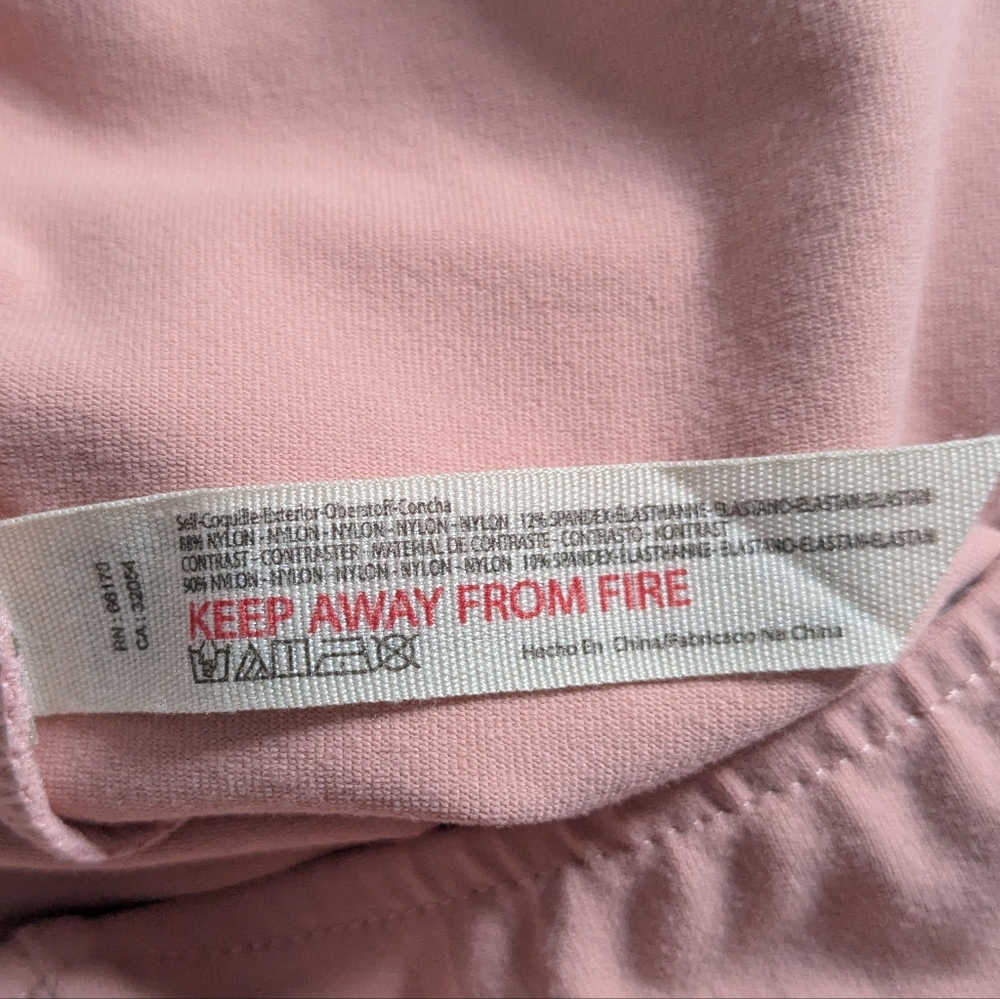 NWOT Free People Intimately Tongue Tied Bodysuit Long sleeve Blush Rose Pink S - Picture 10 of 14